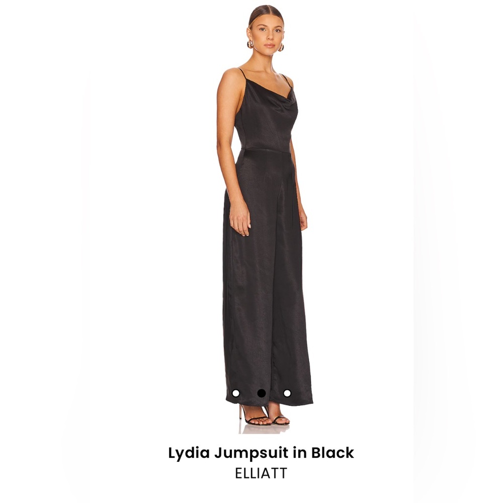 Lydia Jumpsuit in Black- super sexy!  Brand new with tags.
ELLIATT